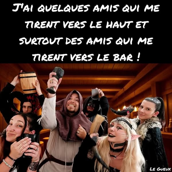 Au moins tu as des amis