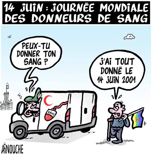 14 juin  journée mondiale des donneurs de sang