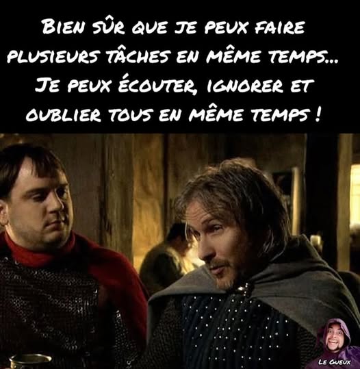Ça veut dire qu’il entend Sans écouter