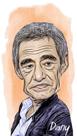 Caricature Gérard Lanvin
