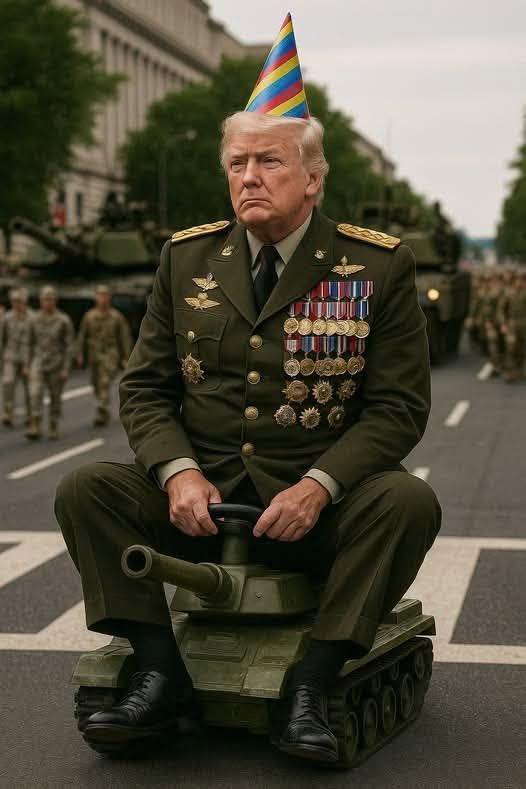 Donald est prêt pour sa démonstration.