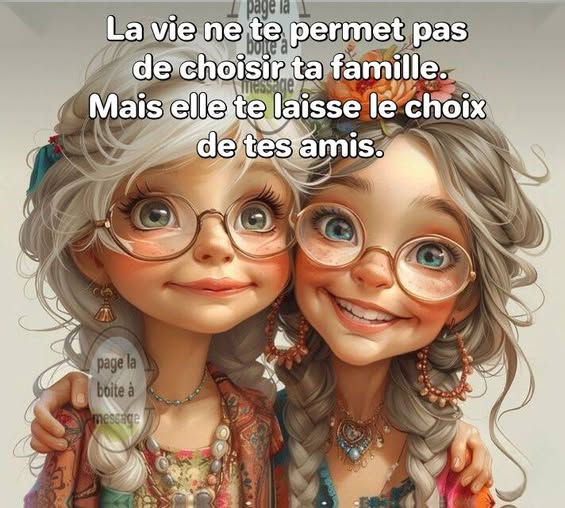 oh que oui et tres souvent les amis devienne la famille